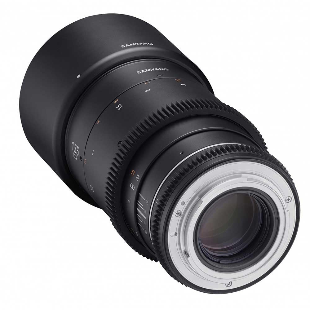 Samyang VDSLR 135mm T2.2 MK2 Lente de vídeo de Enfoque Manual para Sony FE