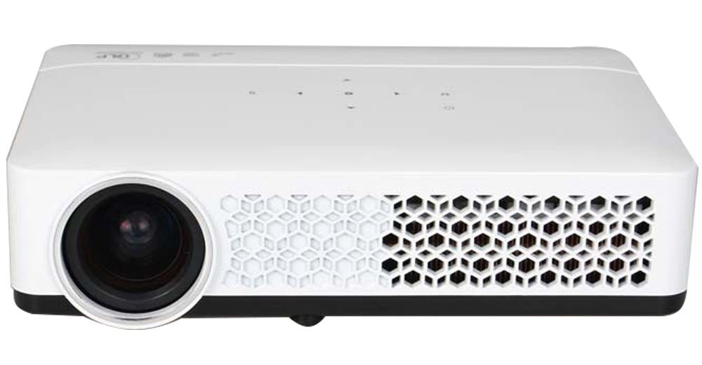 Luxburg® LUX2500 Full HD 3D DLP Projector potatile 2500 lúmenes Resolución nativa 1280 * 800 Soporta hasta 1080p HDMI, USB, Wi-Fi, micro SD, DLNA, Android 4.2 (importado)