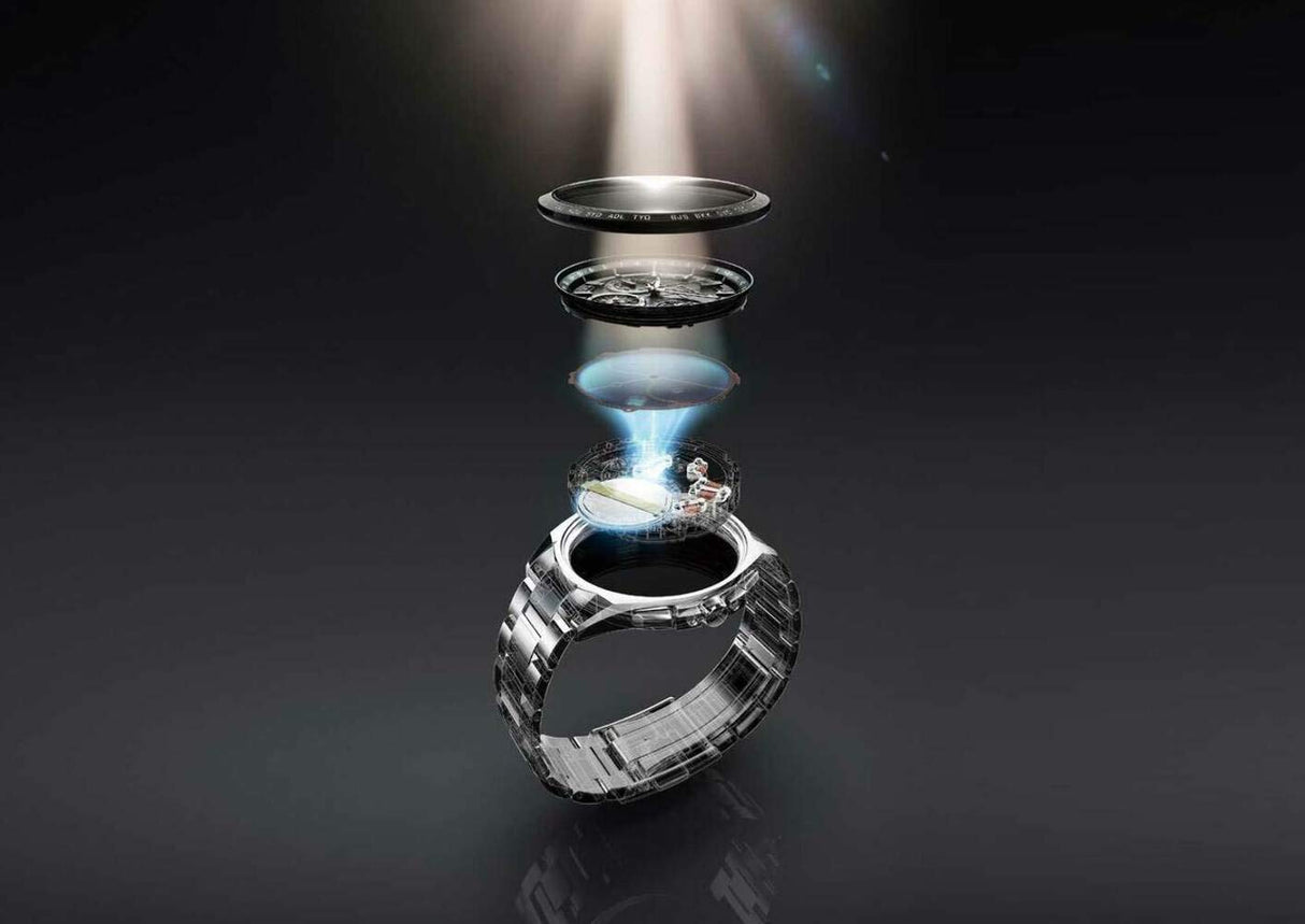 Citizen Reloj Cronógrafo para de los Hombres de Eco-Drive con Correa en Acero Inoxidable CB5001-57E
