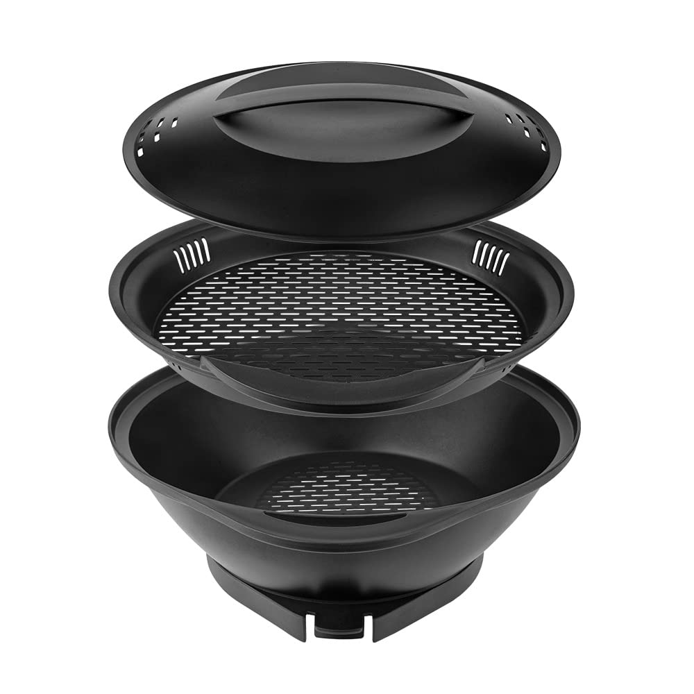 Taurus Mycook Touch Black Edition - Robot de Cocina con wifi, 1600W, 2L, hasta 140º, multifunción, app mycook, conectividad con tu smartphone, Vaporera, Negro