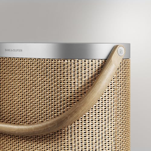 Bang & Olufsen Beosound A5 Potente Altavoz de Lujo Modular Bluetooth Portátil y WiFi para Uso en Casa o Exteriores con una Batería de Larga Duración y Cargador Inalámbrico Nordic Weave