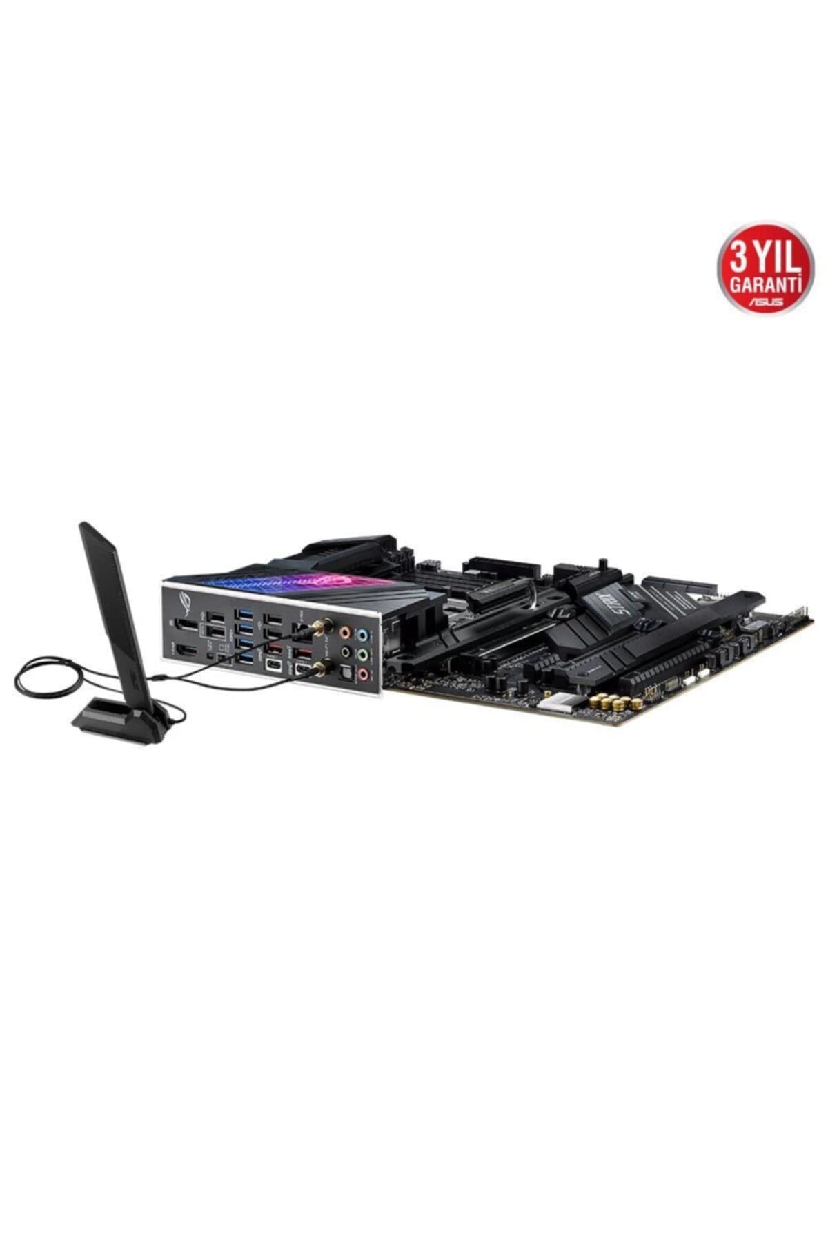 ASUS ROG Strix Z690-E Gaming - Placa base Intel LGA 1700 ATX (VRM de 18+1 fases, DDR5, PCIe 5.0, M.2 Combo-Sink, Wi-Fi 6E, LAN de 2.5 GB, cinco M.2, tarjeta ROG hyper M.2 y Aura Sync)