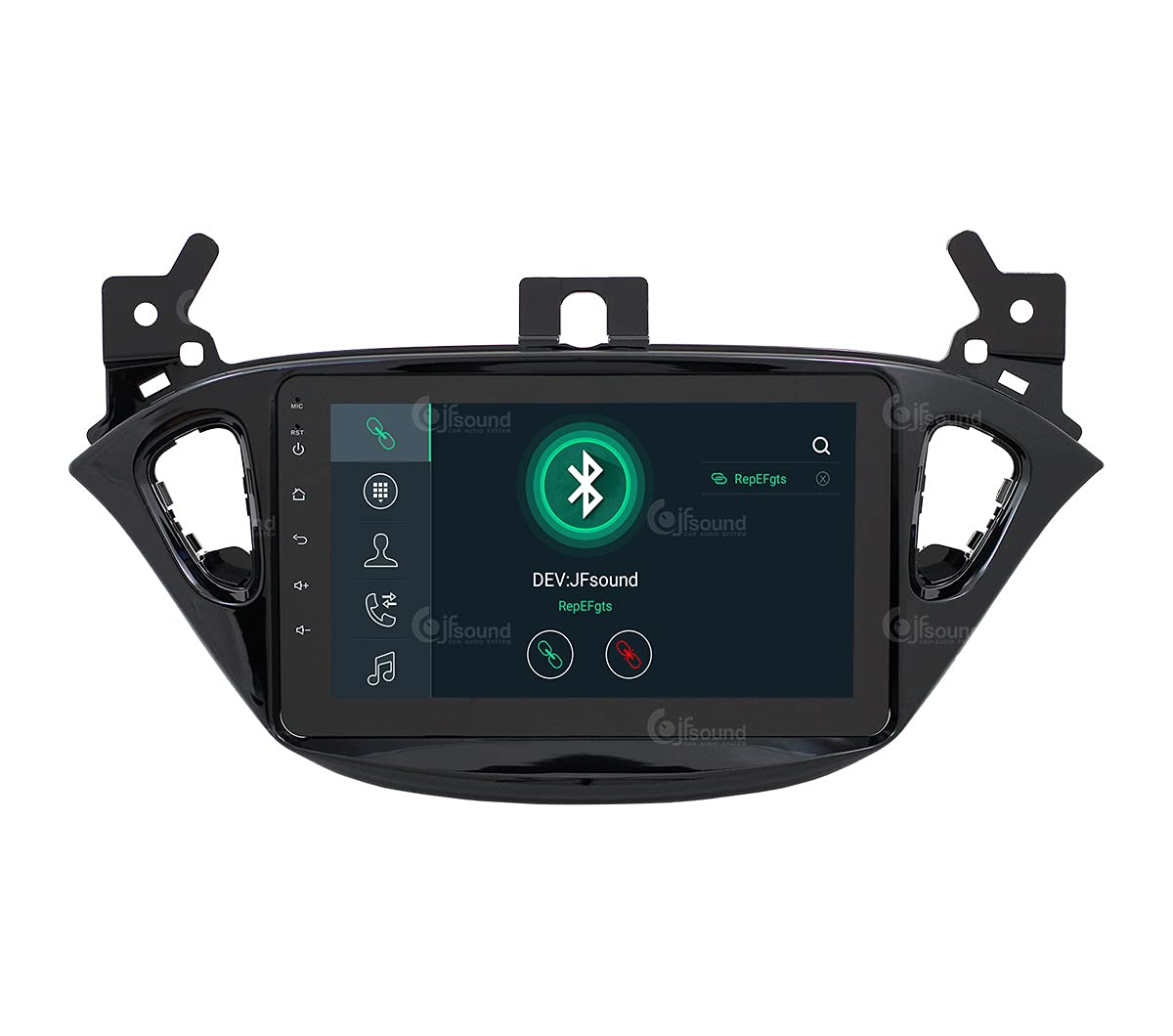 Autorradio de Ajuste Personalizado para Opel Corsa E Android GPS Bluetooth WiFi Dab USB Pantalla táctil Full HD 8" procesador de 8 núcleos y comandos de Voz
