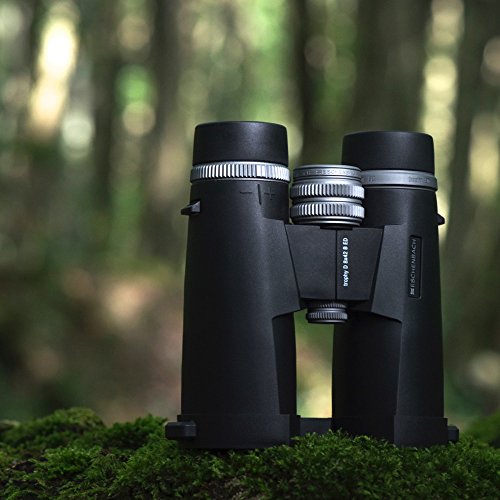 Eschenbach Trophy D 8X42 Ed Óptica Prismáticos, Negro