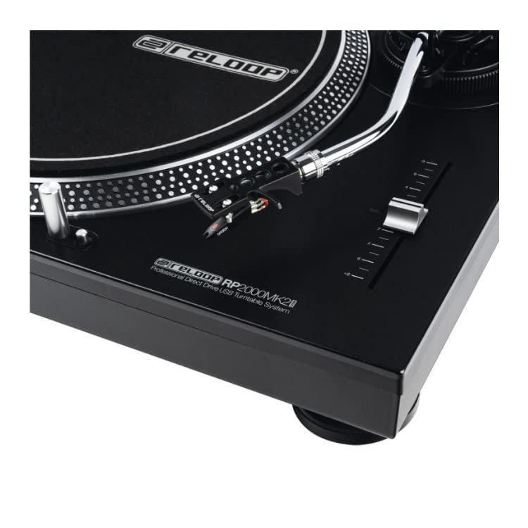 Reloop RP-2000-USB-MK2 Tocadiscos Professional Direct Drive USB Turntable System