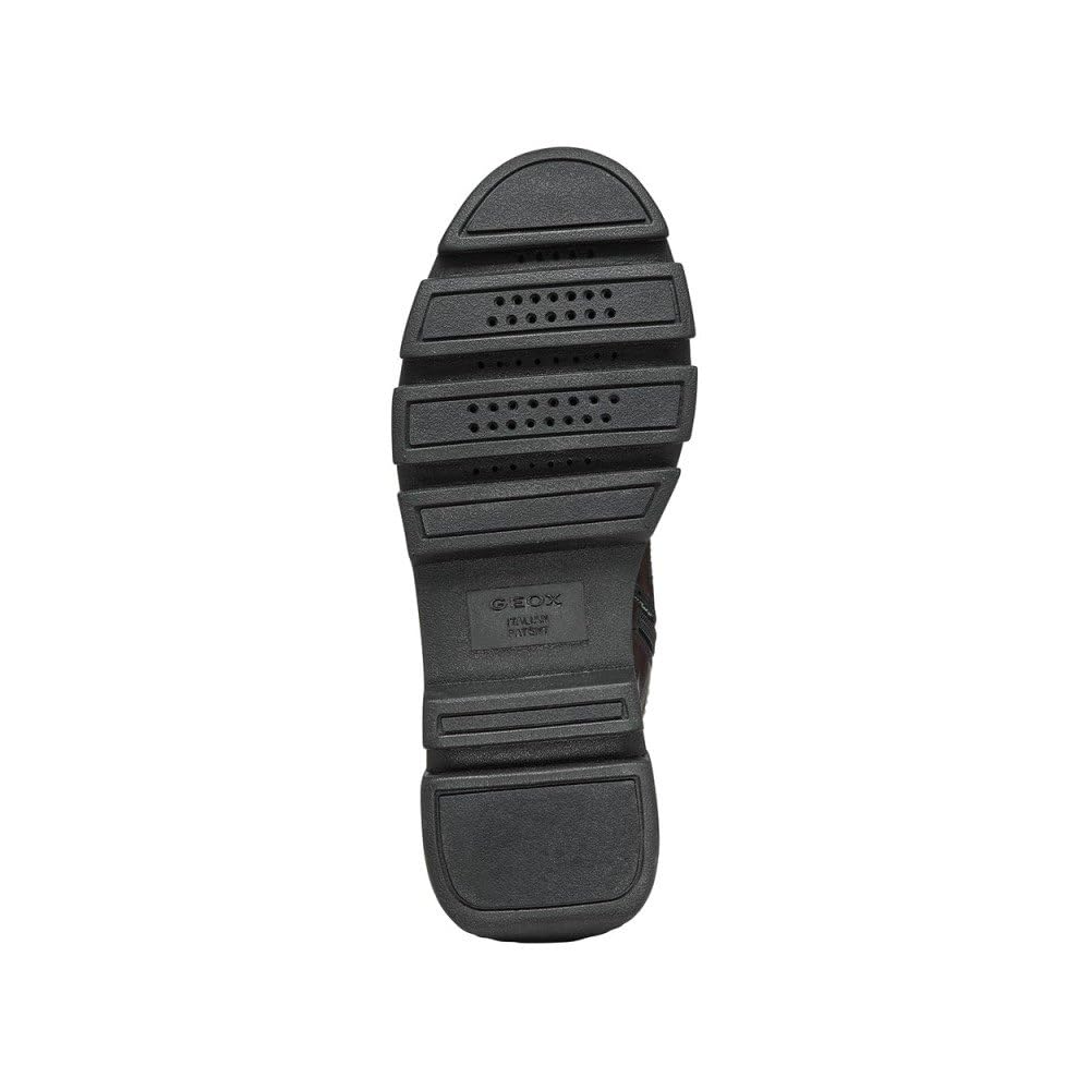 Geox D Vilde, Bota de Tobillo, Negro, 35 EU