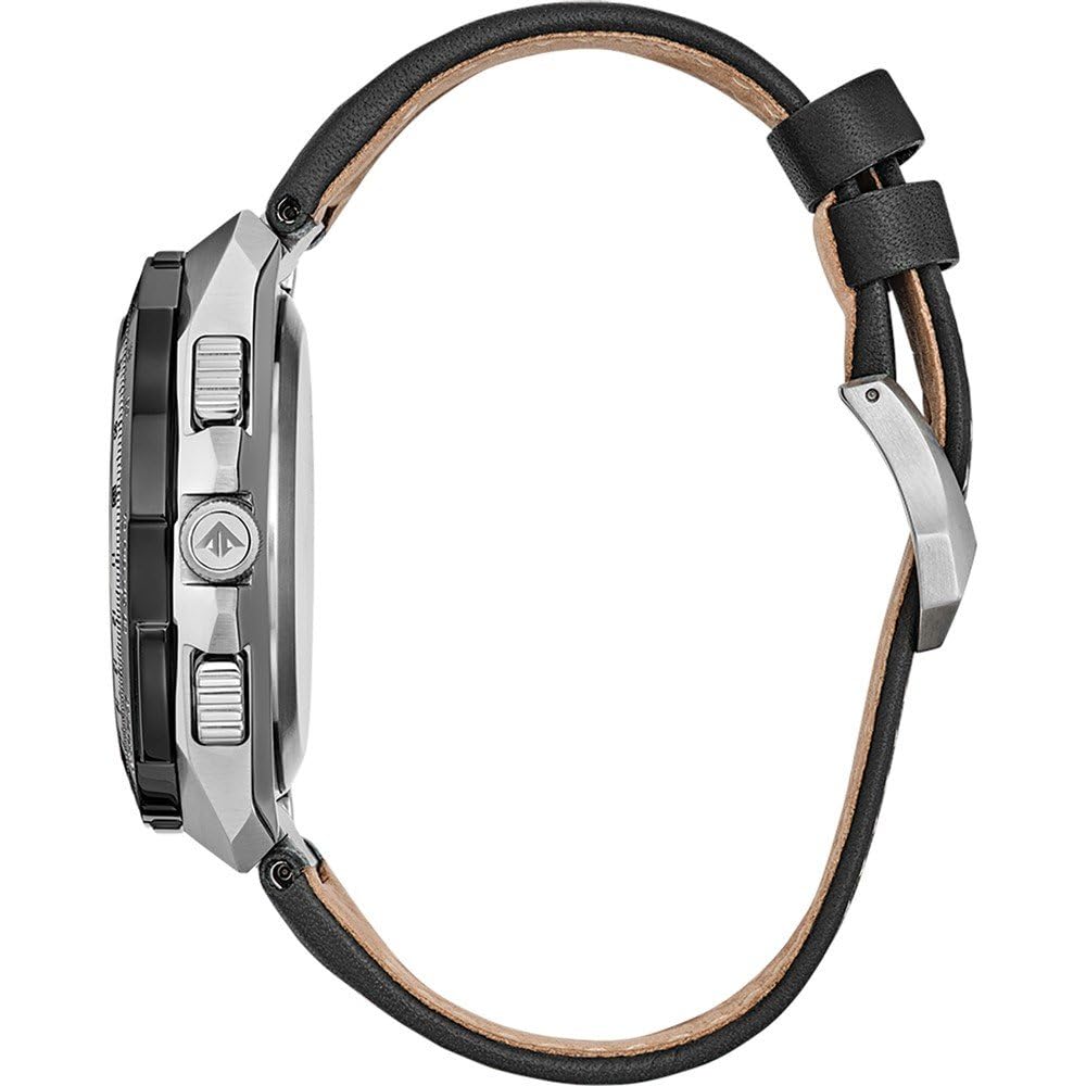 Citizen Reloj Analógico-Digital para Hombres de Eco-Drive con Correa en Cuero JY8149-05E