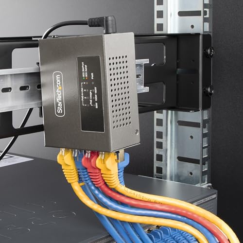 StarTech.com Switch PoE/PoE+/ PoE++ 802.3af/802.3at/802.3bt de 4 Puertos - 95W - Inyector Power Over Ethernet 5G (NBASE-T)