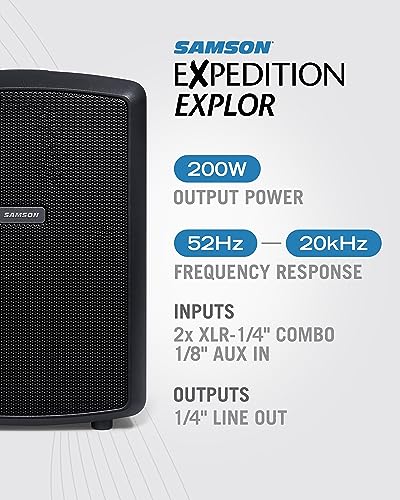 ≫ Comprar SAMSON EXPLOR con MICRÓFONO INALÁMBRICO - 799 €