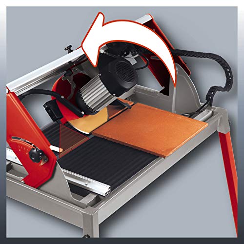 Einhell Máquina cortadora de piedra TE-SC 570 L (1500 W, Max. Altura de corte 60 mm, disco de corte turbo diamantado Ø250 x Ø25,4 mm, láser desmontable)