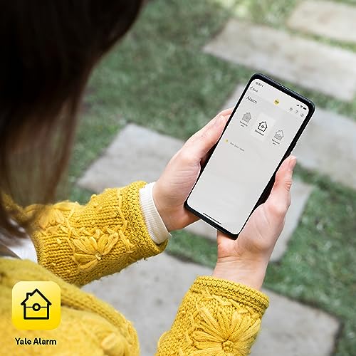 Yale IA-311 Alarma Sync Smart Home - 5 Piezas - Hub- Sensor Puerta / Ventana- Detector de Movimiento- Llavero- Geolocalización- Compatible con Alexa- Asistente de Google- Philips Hue