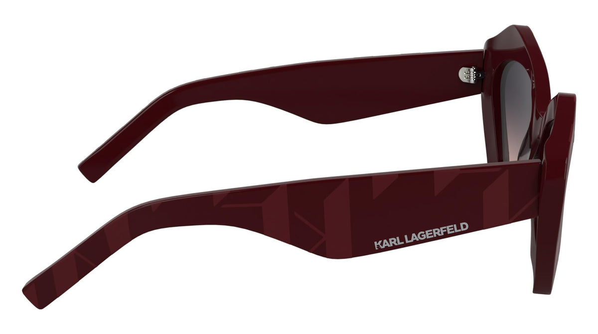 KARL LAGERFELD KL6199S Gafas, Burgundy, 53 EU para Mujer