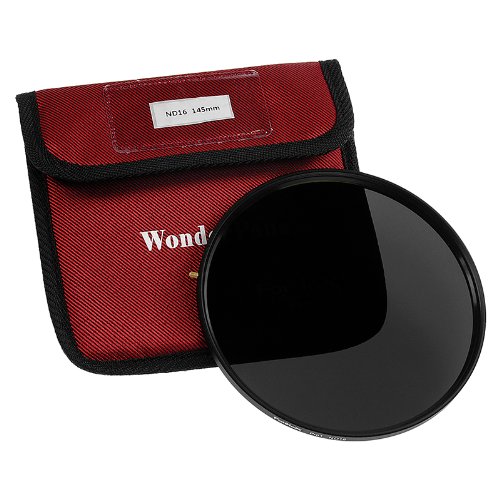 WonderPana 66 FreeArc Esenciales ND 0.6 BD - Adaptador de Filtros 145mm y 6.6x8.5, Tapa de Lente, 6.6x8.5" 0.6 Filtro de Densidad Neutra Degradado de Borde Duro y ND16 145mm Filtro de Densidad Neutra para el Lente Ojo de Pez Tokina 10-17mm f/3.5-4.5 AT-X