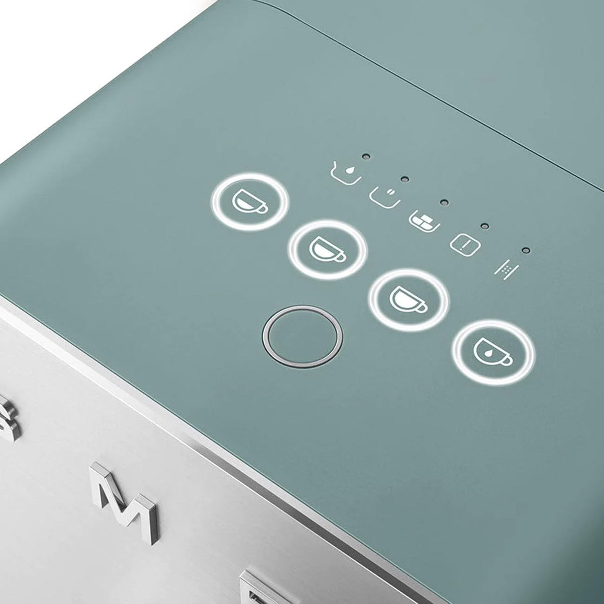 SMEG BCC01EGMEU Cafetera automatica, Plastic, Emerald Green-Matt