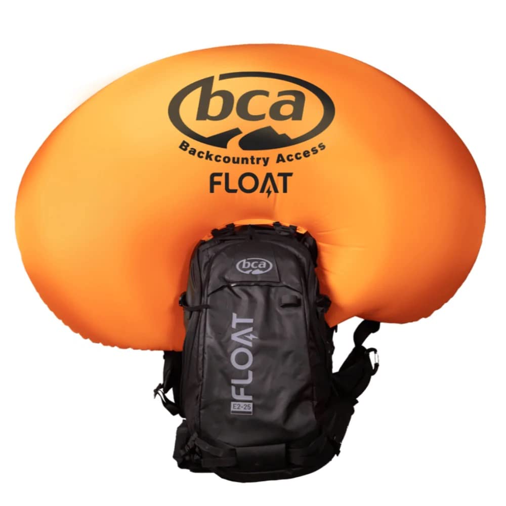BCA Flotador E2 Paquete de airbag electrónico Avalanche, Negro, 25 Liter-SM/MD Unisex Adulto