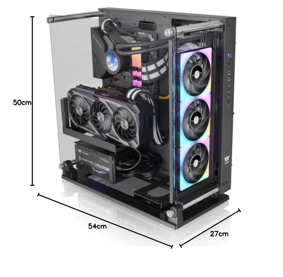 Thermaltake TT Core P3 TG Pro Negro | Open Frame Chassis