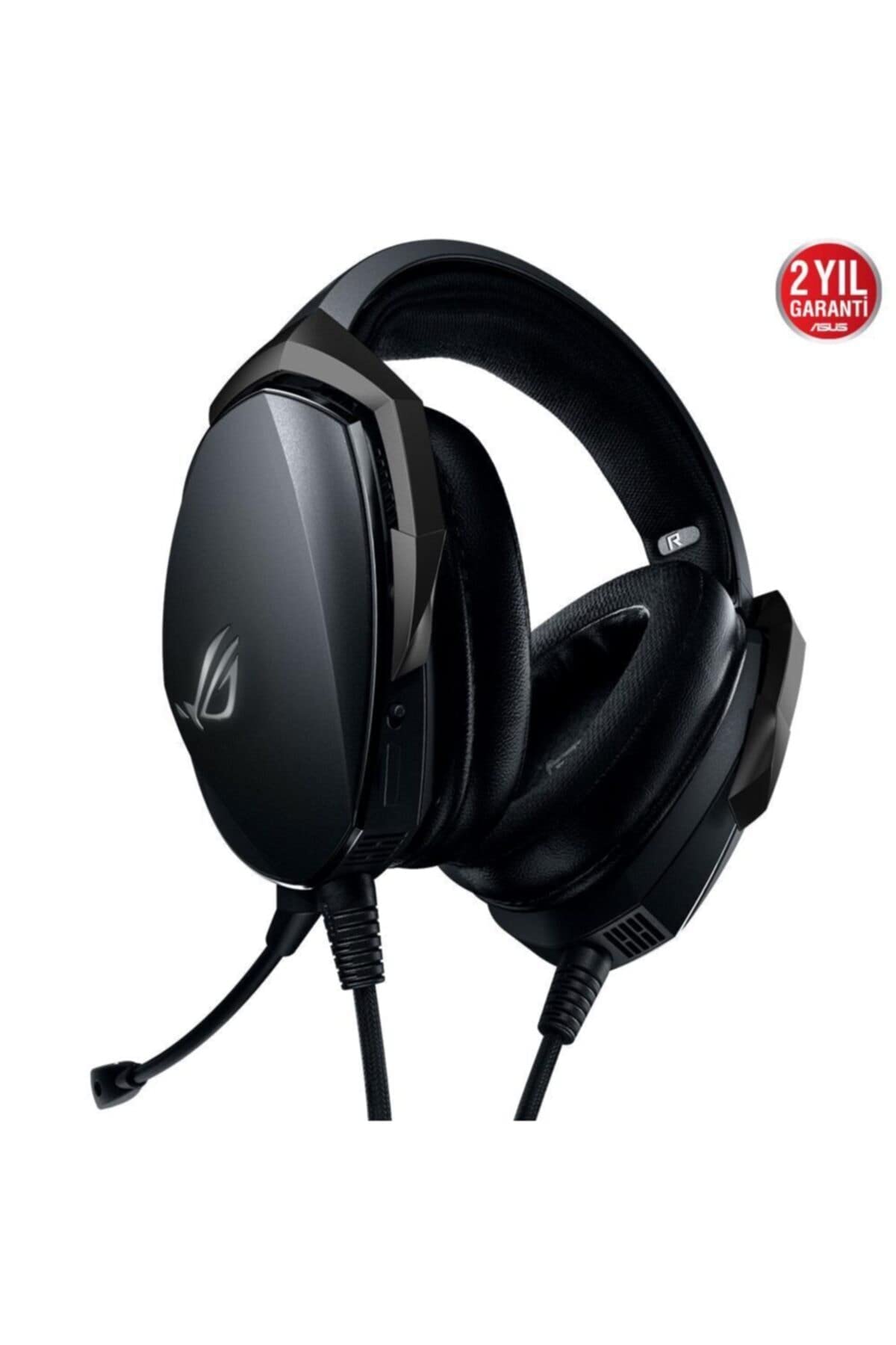 ASUS ROG Theta Electret - Auriculares para Gaming, transductores Essence de neodimio y electret, micrófono Integrado y Soporte multiplataforma para PC, Consolas y Dispositivos móviles