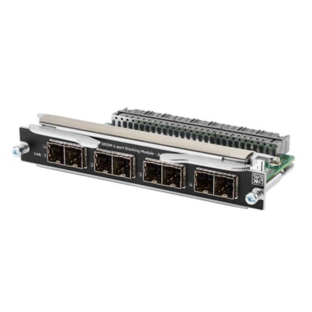 Hewlett Packard Enterprise Aruba 3810M 4-port Stacking Module módulo conmutador de red - Módulo de conmutador de red (Aruba 3810M, 148,6 x 85,9 x 26,2 mm, 260 g)
