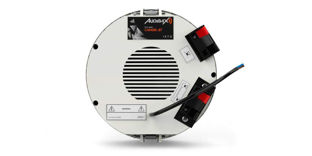 Audibax CM408L-BT Altavoces Techo Blanco Bluetooth 5 Pulgadas 40w (Amplificador Integrado en un Altavoz)