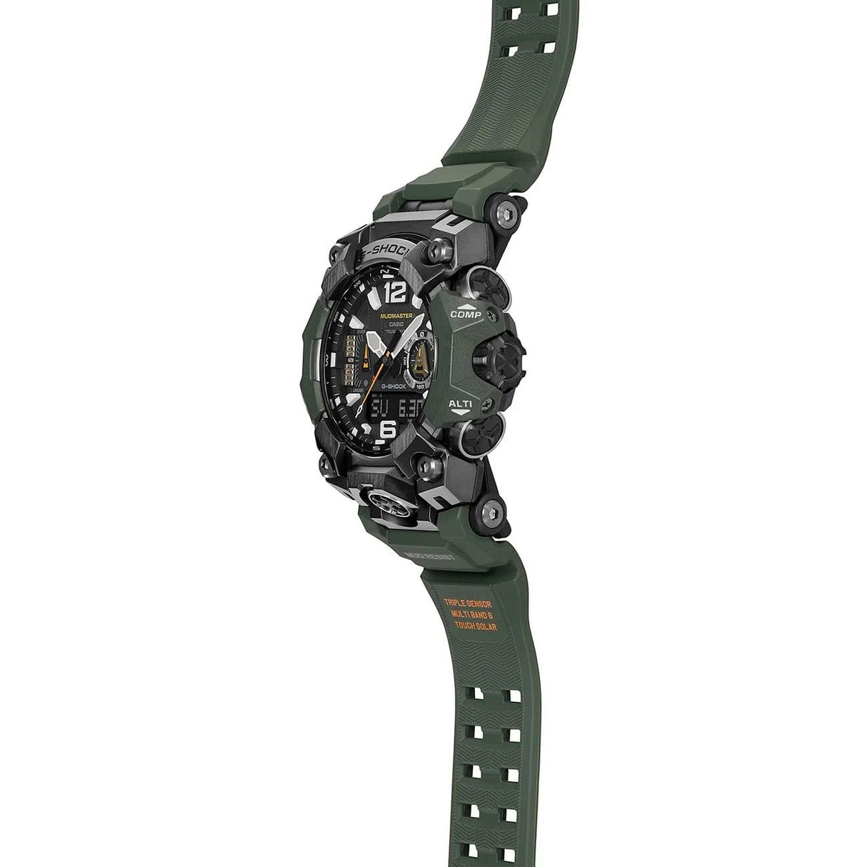 CASIO Reloj Hombres de Cuarzo con Correa en Acero Inoxidable GWG-B1000-3AER