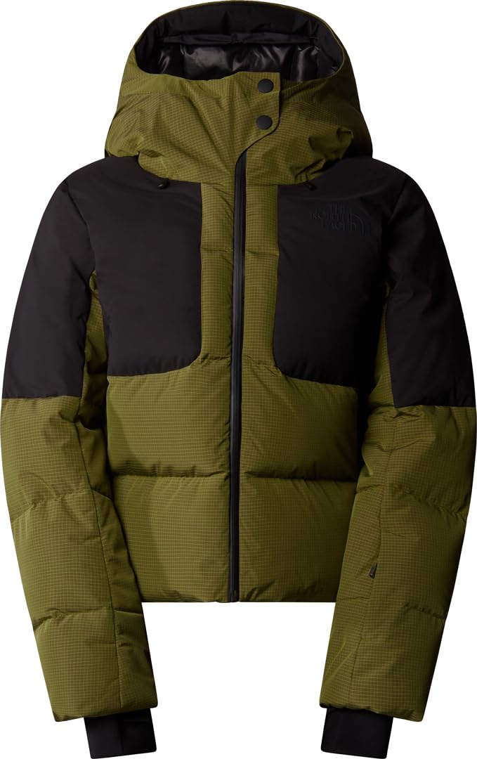 THE NORTH FACE Cold Spell Cropped Chaqueta de plumas para mujer Forest Olive S