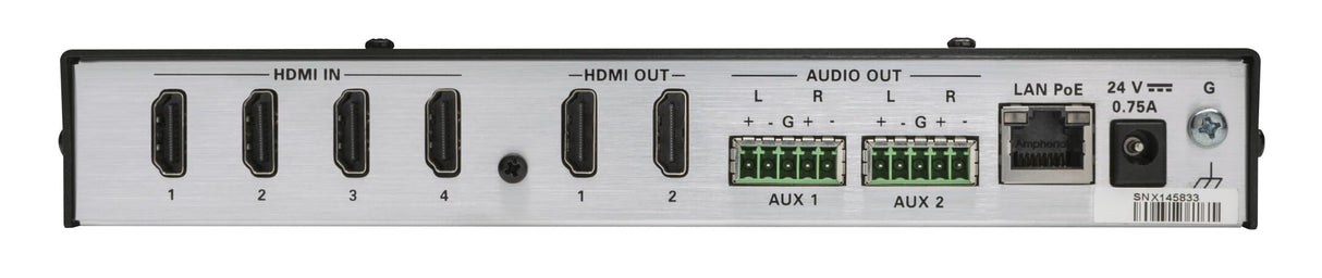 Switch HDMI Crestron HD-MD4X2-4KZ-E
