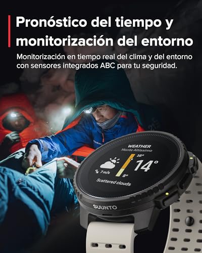 SUUNTO Vertical Reloj Deportivo - Smartwatch GPS, GPS de Doble Frecuencia, Mapas sin Conexión Gratuitos, Autonomía de hasta 50 Días, Carcasa Resistente Militarmente, Resistente al Agua hasta 100m