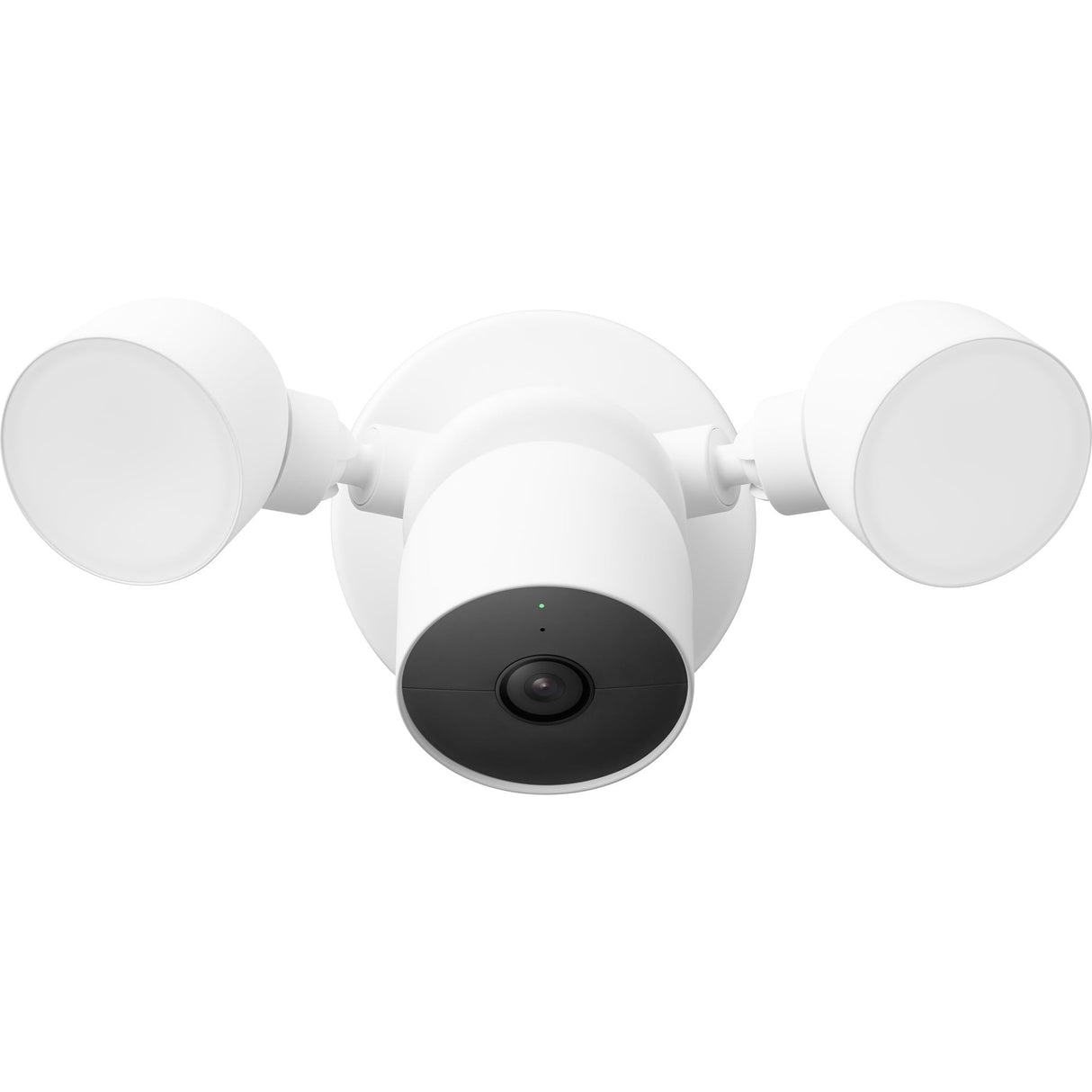 Google Nest CAM con proyector (Exterior con Cable) - Cámara de Seguridad conectada - Cámara de Seguridad con proyector 1080p, Snow
