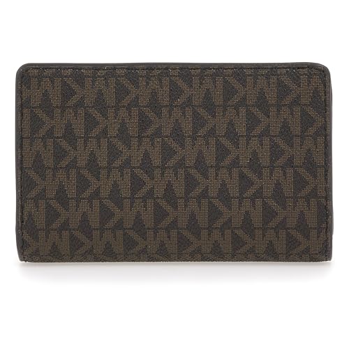 Michael Kors MD Snap ZA Wallet, Women, Brn/Acorn, One Size