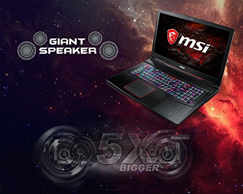 MSI Gaming GE73VR 7RE-043DE Raider 43.9cm (17.3 Zoll) Gaming Notebook Intel Core i7 16GB DDR4-RA