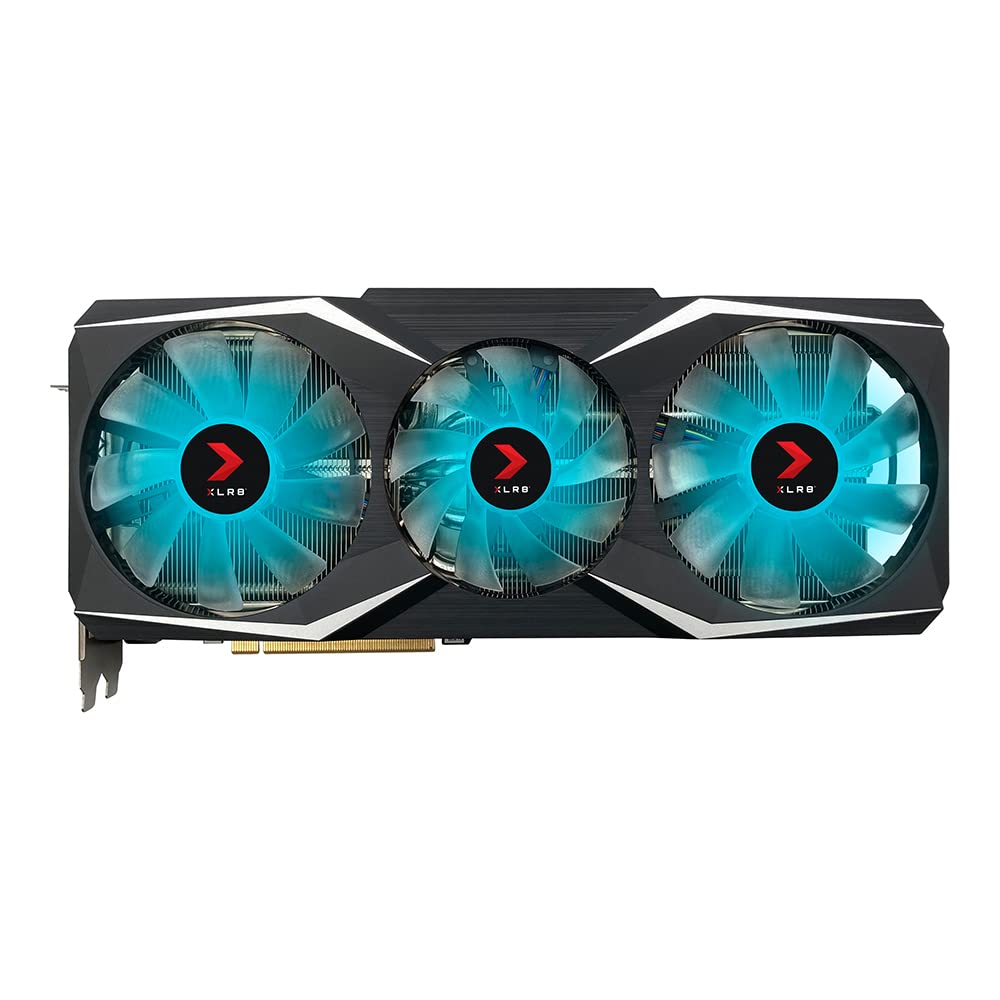 PNY GeForce RTX 3090 Ti 24GB GDDR6X XLR8 Gaming Epic-X RGB Uprising Triple Fan Tarjeta gráfica Overclocked Edition, Black