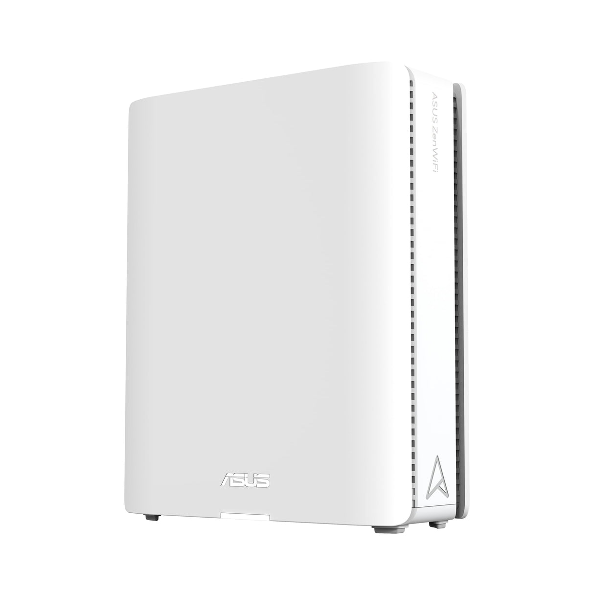ASUS ZenWiFi BQ16 White 2-Pack - Sistema WiFi 7 cuatribanda BE25000 (802.11be) en malla, ancho de banda de 320 MHz y 4096-QAM, dos puertos 10G, WAN de reserva, seguridad de red y compatible con AiMesh
