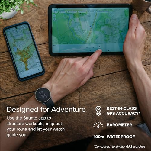 Suunto 9 Peak Reloj deportivo GPS con batería de larga duración y medición de frecuencia cardiaca en la muñeca