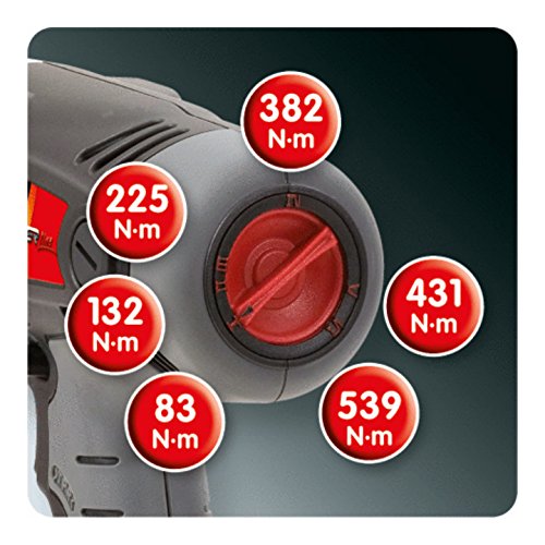 KS Tools 515.3526 1/2''Llave de impacto de batería con control de par,1.800 rpm,mit 2 Akku+1 Ladegerät