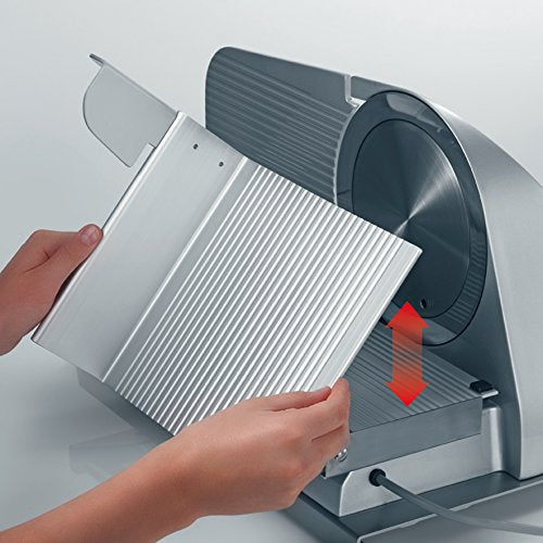 Graef SKS901EU Cortafiambres, 185 W, Aluminio, Blanco