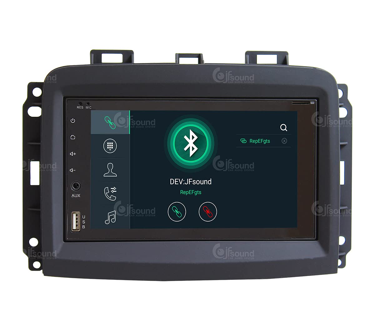 Autorradio de Ajuste Personalizado para Fiat 500L Restyling Android GPS Bluetooth WiFi Dab USB Pantalla táctil Full HD 6,2" procesador de 8 núcleos y comandos de Voz