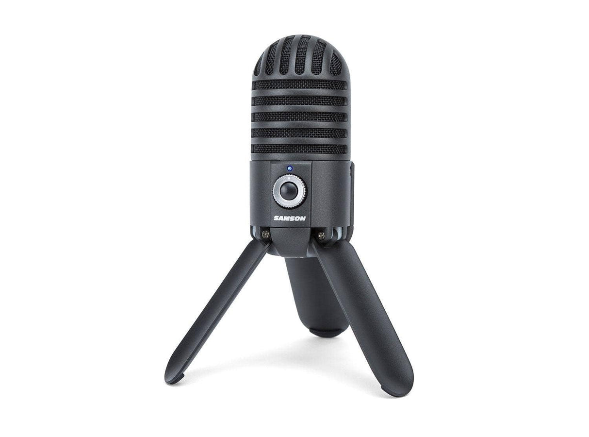 Samson Meteor USB Studio Cardioid Microphone - Titanium Black