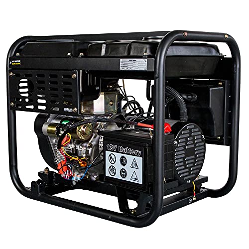 ITCPower IT-DG7800LET Generador Diesel (Full Power), negro