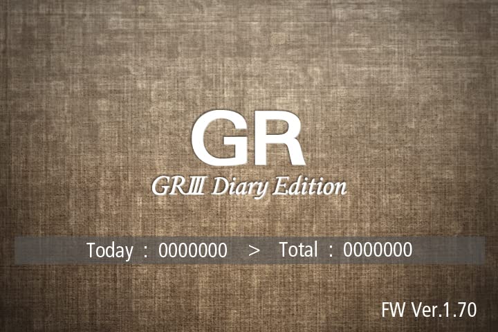 Ricoh GR III Diary Edition, Cuerpo Gris cálido Metalizado con Agarre marrón Oscuro y Anillo Plateado Natural, Sensor CMOS de tamaño APS-C de 24MP, Objetivo GR de 28mmF2.8