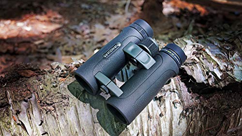 VANGUARD Endeavor ED II - Prismáticos de 8 x 42 Pulgadas con Vidrio Hoya ED, Resistente al Agua y a la Niebla, Color Negro