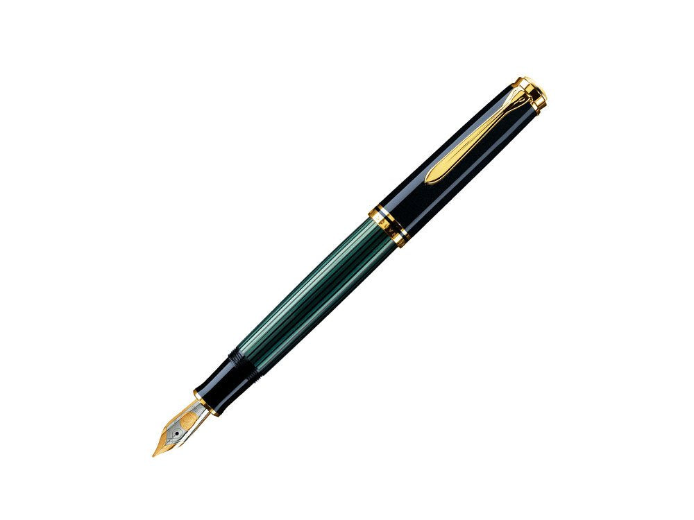 Pelikan Souverän M600 - Pluma en punto de escritura EF, multicolor