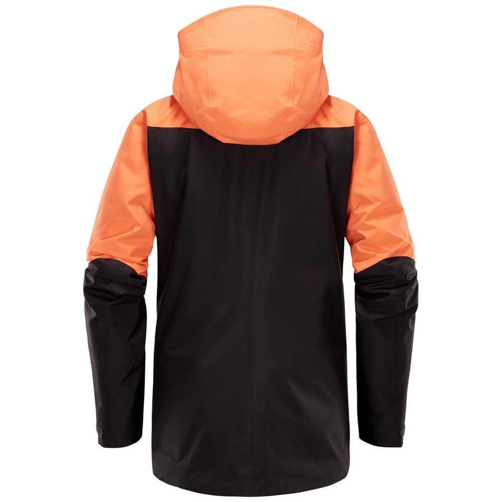 Haglöfs Khione Insulated Chaqueta, Mujer, Coral Pink/Slate, XL
