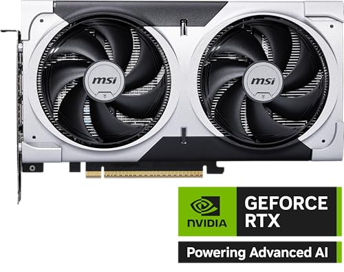 MSI Gaming RTX 5060 Ti 8G Ventus 2X OC Plus - Tarjeta gráfica (8 GB GDDR7, TBA-bit, Rendimiento Extremo: TBA MHz, DisplayPort x3 2.1a, HDMI 2.1b, NVIDIA Blackwell Architectura)
