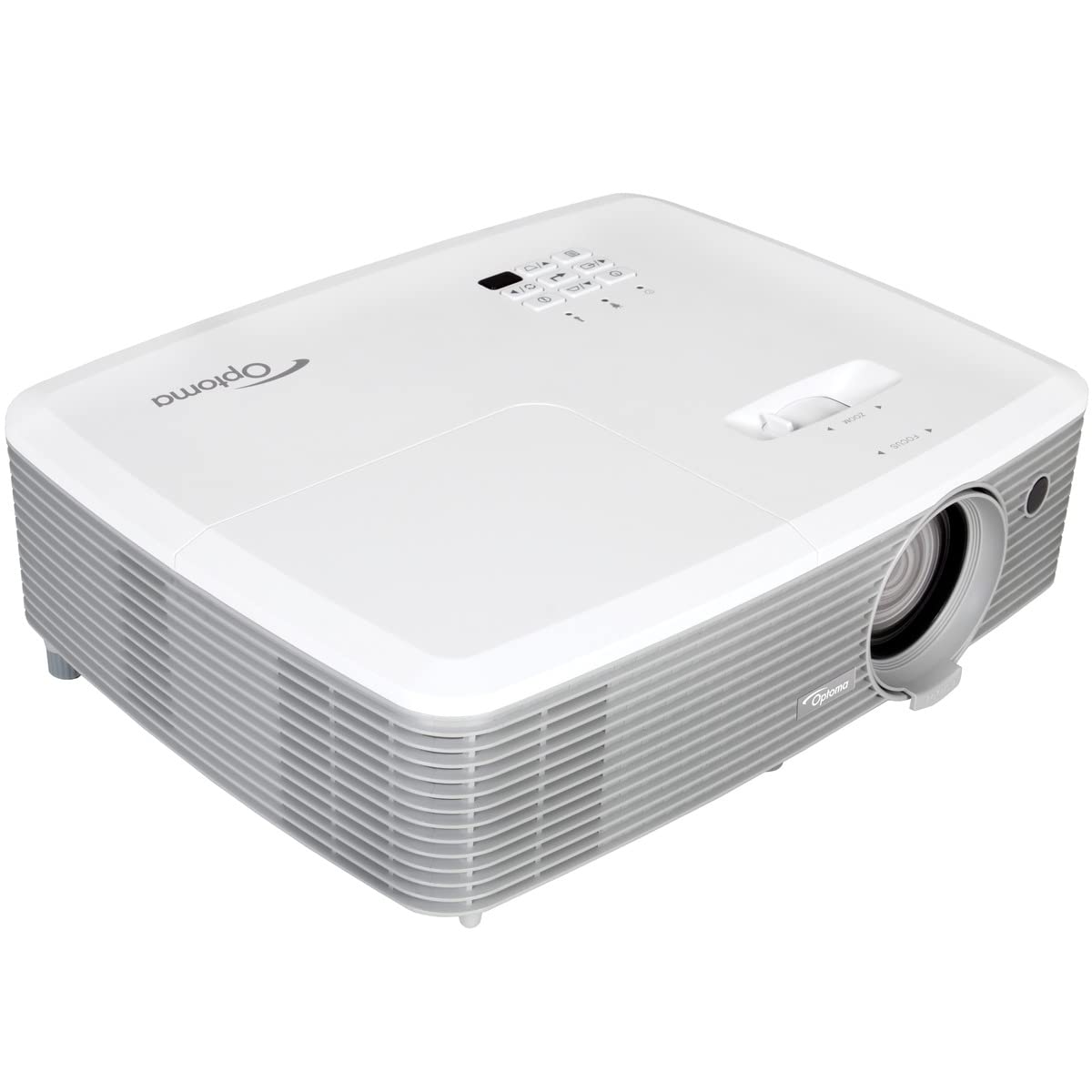 Optoma EH400 Video - Proyector (4000 Lúmenes ANSI, DLP, 1080P (1920 x 1080), 22000:1, 16:9, 708.2-7754.6 mm (27.9-305.3")), Gris