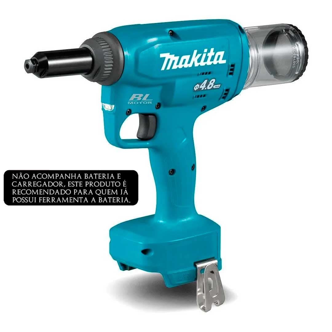 Makita DRV150Z - Remachadora de batería (18 V, ion de litio)/ solo, sin batería y sin cargador