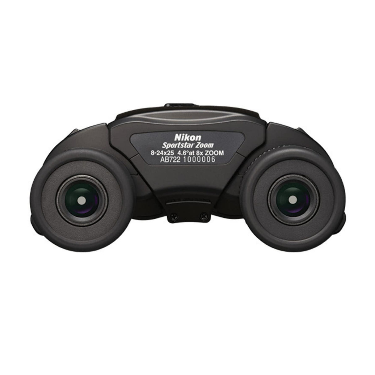 Nikon- Sportstar Zoom 8-24x25 Black Prismáticos, Multicolor, Compact (552918)