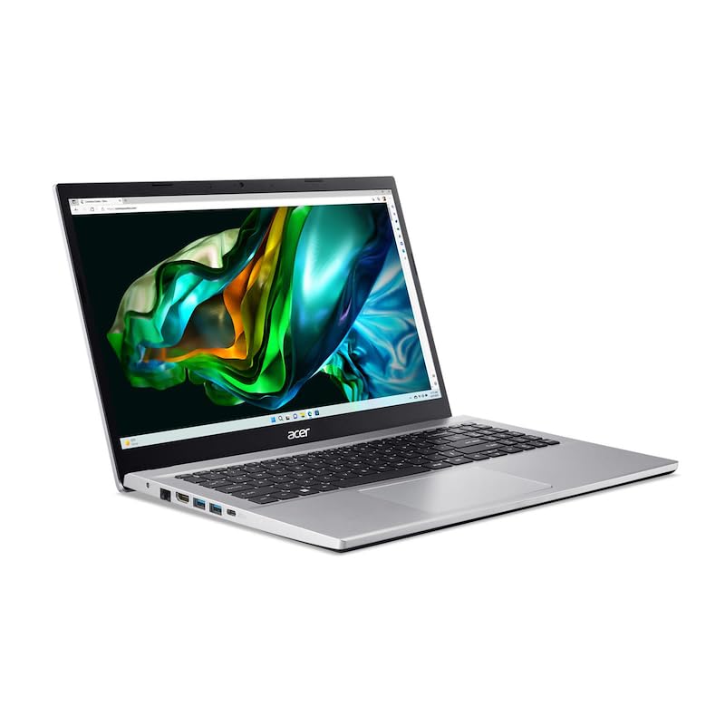 Acer Aspire 3 15 A315-44P, Ordenador Portátil 15,6" Full HD (AMD Ryzen 7 5700U, 32 GB DDR4 RAM, 1024 GB PCI Express SSD, AMD Radeon Graphics, Windows 11 Home) Plata, Teclado QWERTY Español
