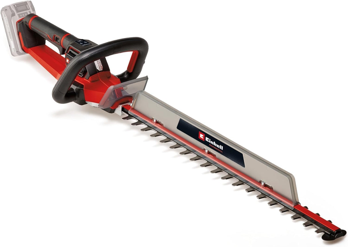 Einhell Professional Cortasetos con batería GP-CH 18/61 Li BL-Solo Power X-Change (18 V, sin escobillas, Longitud de Corte 61 cm, Sistema antibloqueo, Incl. carcaj, sin batería)