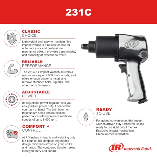 Ingersoll-Rand 231C 1/2-Inch Super-Duty Air Impact Wrench
