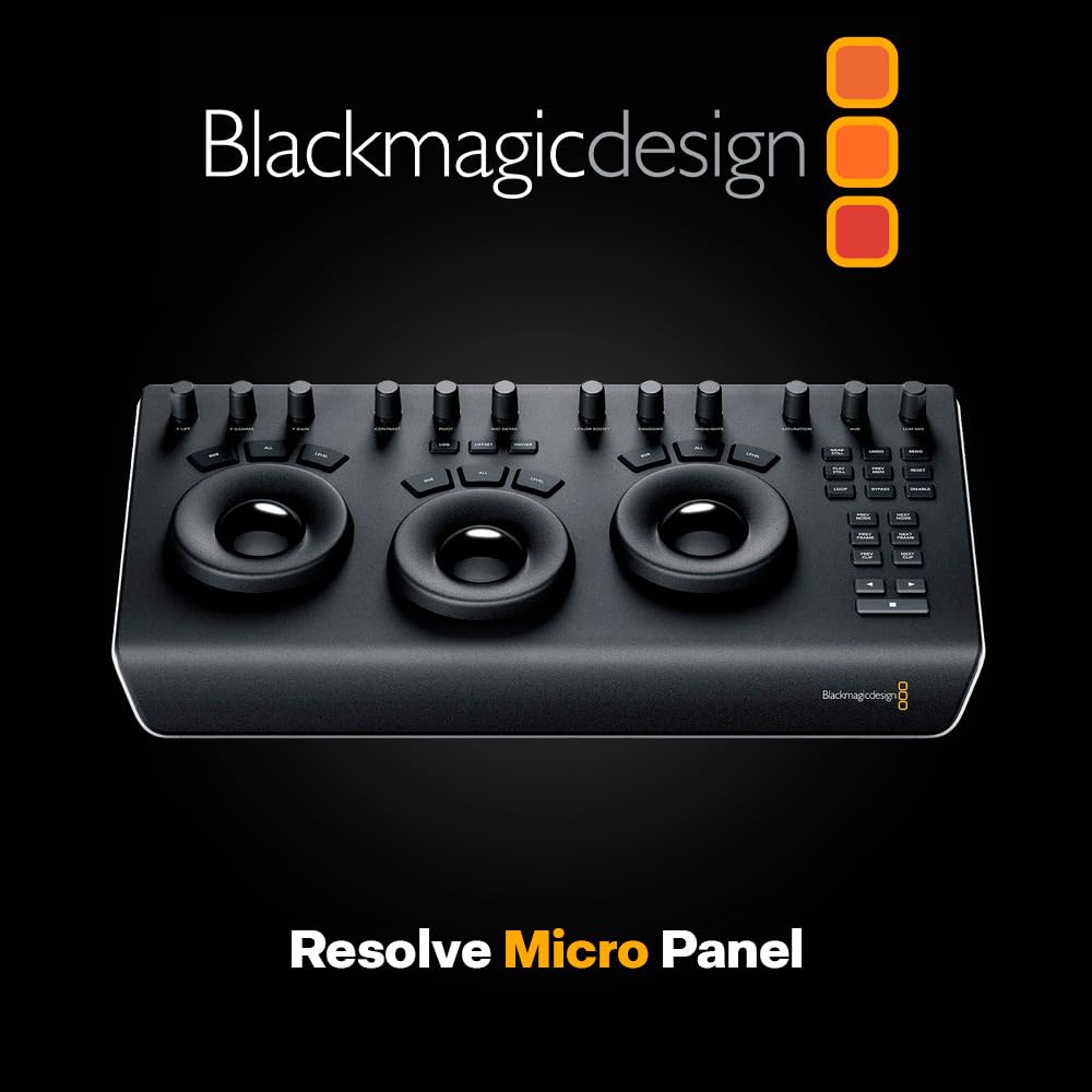 Blackmagic Design Davinci Resolve Micro Panel + Software Key (BM-DV/Res/BBPNLMIC-LIC)